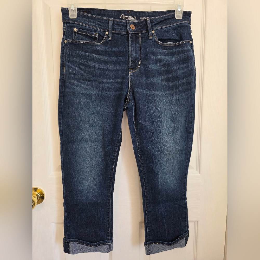 Signature Levi Strauss & Co Modern Capri
